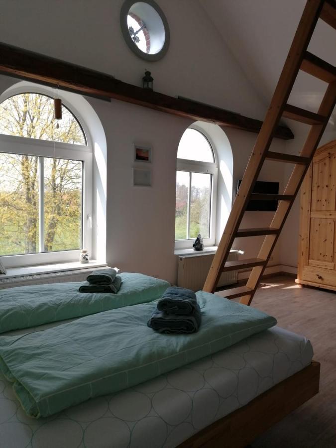 Fw Mittschiffs, 1 Obergeschoss, Petershof-Lehbek Apartment เกลติง ภายนอก รูปภาพ